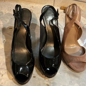 Stuart weitzman & bcbgmaxazria heels bundle